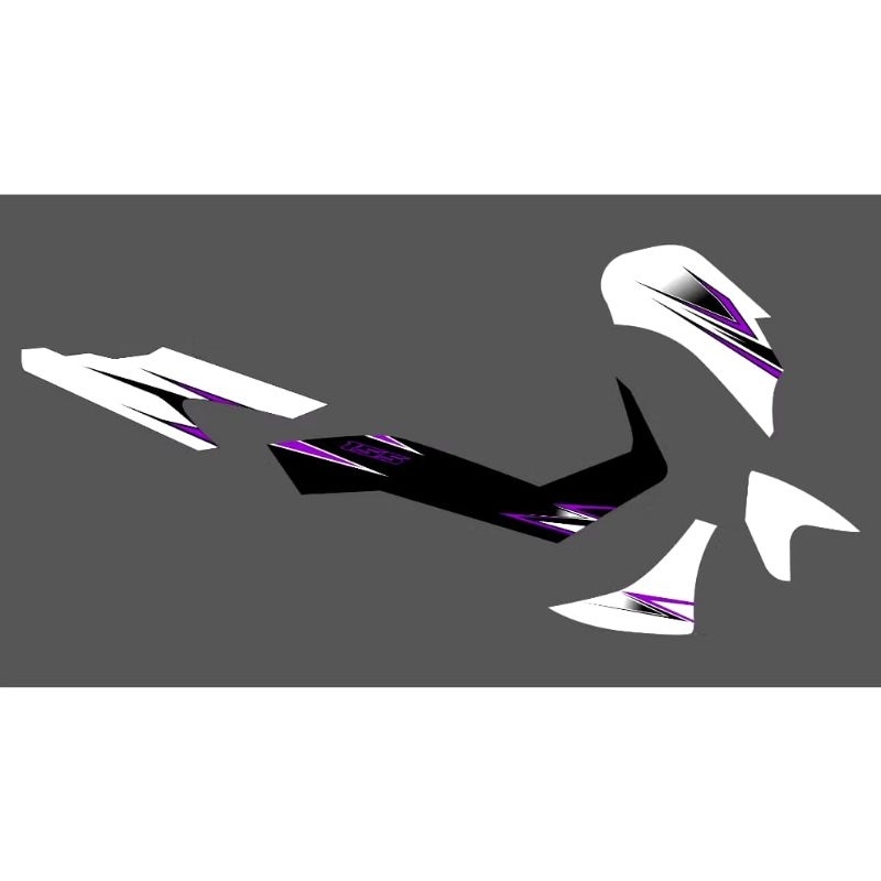 STRIPING STICKER NMAX 155 NEW TRANSPARENT DRAG RACING | Shopee Singapore