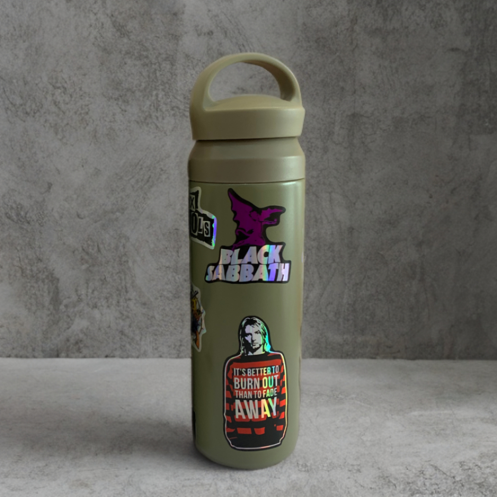 Genz HOOK JAPAN Tumbler Premium Stainless Stell (CROCODILE) 500Ml METAL BAND foto 4
