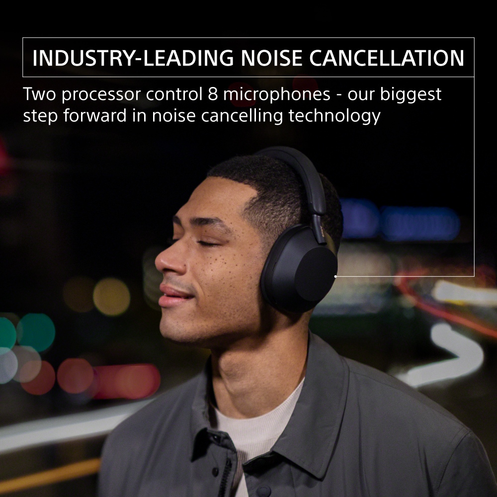 SONY WH-1000XM5 Wireless Noise Cancelling Headphones with Hi-Res Audio, Bluetooth 5.2, 30H Battery, LDAC​ - Gambar 4