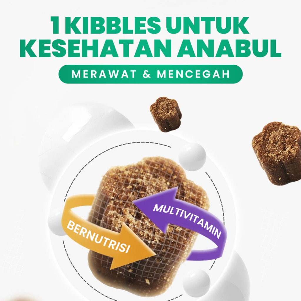 Pawzio Nutritional Supplements for Pets - Krill, Shark Chondroitin, Multivitamin dengan Bahan Lecithin untuk Kesehatan Kulit, Bulu, dan Metabolisme Kucing & Anjing, 200g - Gambar 4