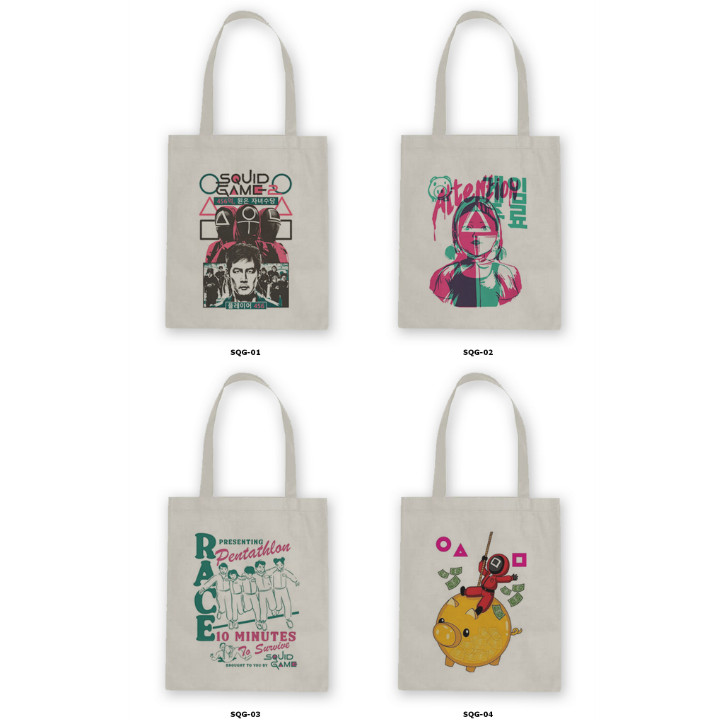 EAST WEST TOTE SQUID SQUAD