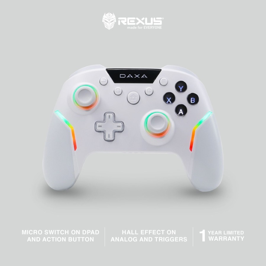 Rexus Daxa Borion AX8 Gamepad Joystick Wireless 3in1 Connection Mechanical - Gambar 3