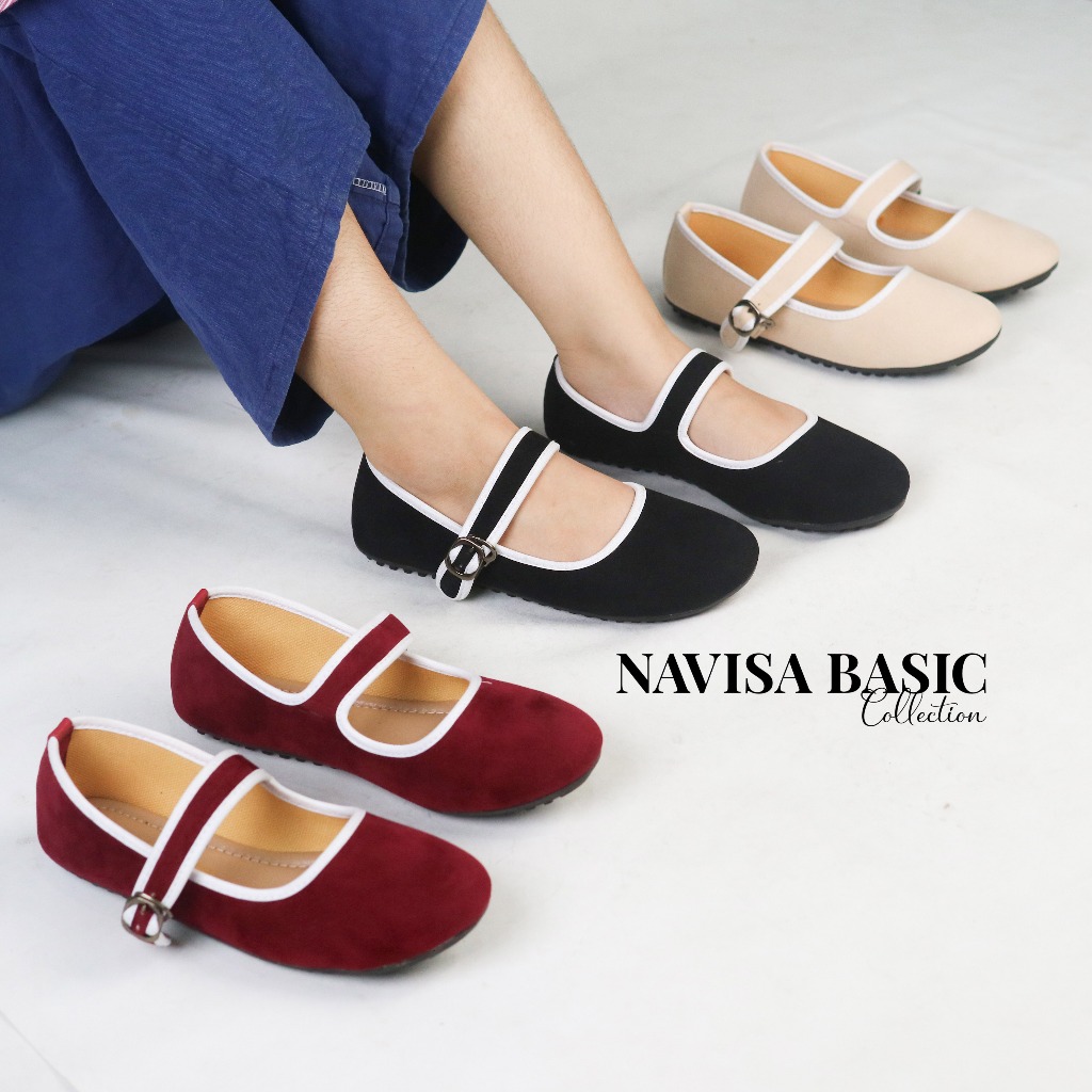 Navisa Basic Collection Women's FlatShoes new | Shopee Singapore