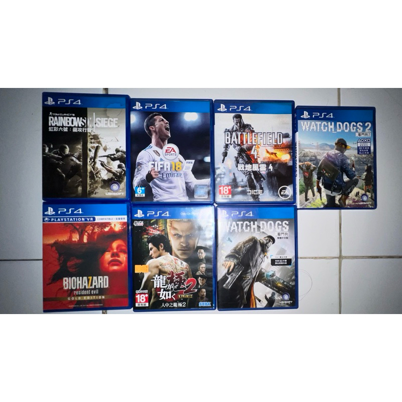 Bd PS4 second Cassette like new Shopee Singapore