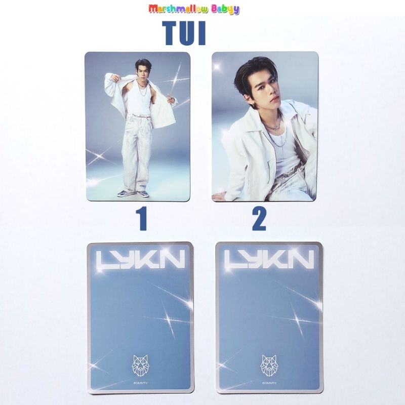 LYKN Nut 直筆サイン入りグッズ OFFICIAL] LYKN Collectible Random Card /William/Lego/Nut/Tui