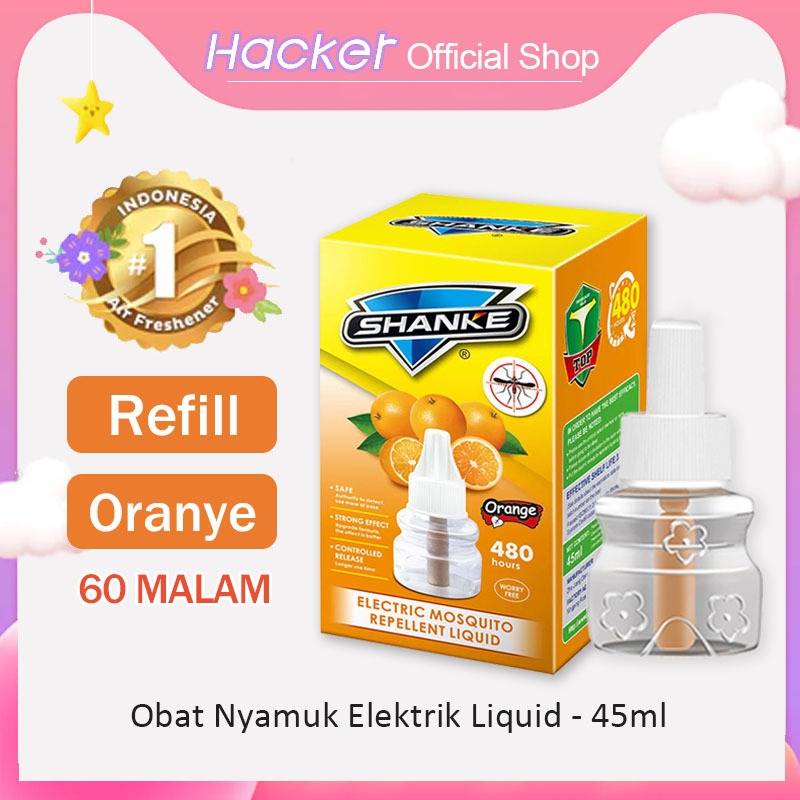 Liquid Refill Obat Nyamuk Elektrik Aroma Orange / Ampuh Usir Nyamuk Semalaman