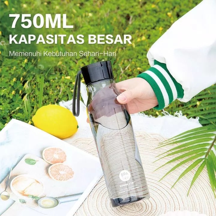 Dr.Spock Bisfree Eco Botol Minum Anti Bocor 750ML - Gambar 2