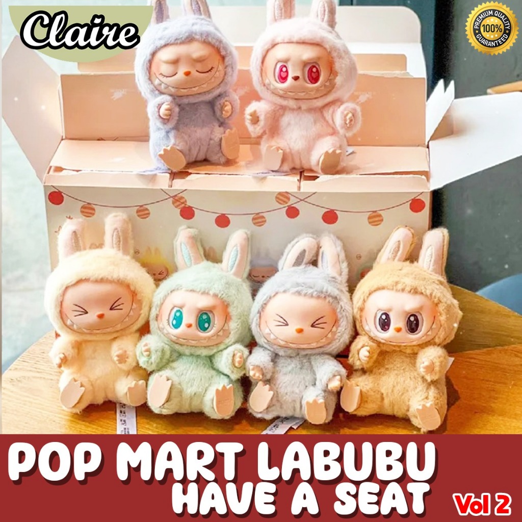 Vol 2 Labubu The Monsters HAVE A SEAT Bag Charm Premium / Labubu Doll ...