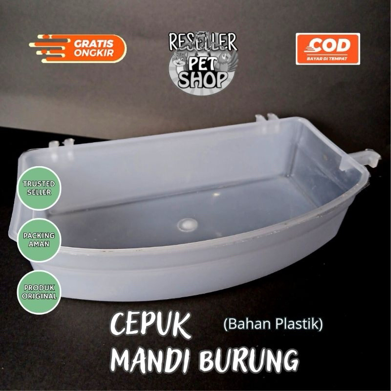 Jumbo BIRD CEPUK CONTAINER BOX CAGE JUMBO BIRD BATH CEPUK BIRD BATH OR ...