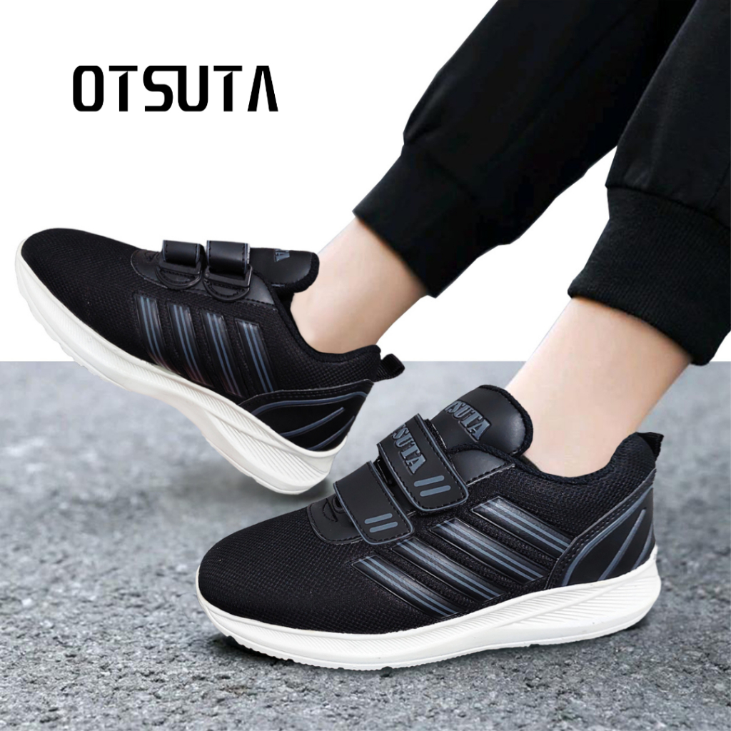 OTSUTA Sepatu Anak Sekolah TK SD PAUD Perempuan Laki Cowok Cewek Casual Siswa Siswi
