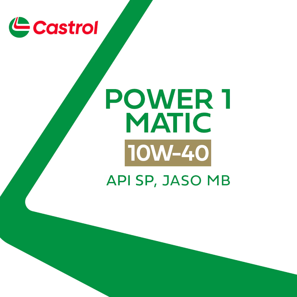 Oli Mesin Motor Castrol POWER1 Matic 10W-40 (0.8L) - Gambar 4