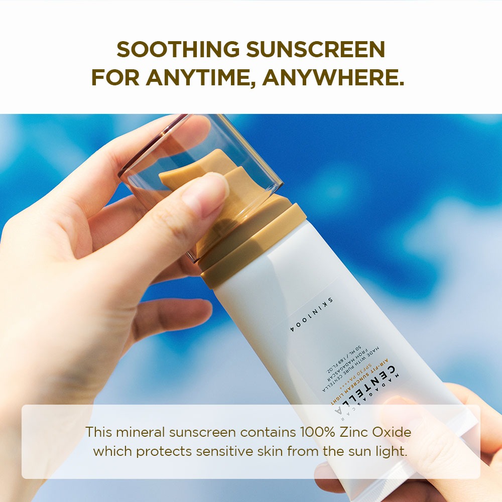SKIN1004 Madagascar Centella Air-Fit Suncream Light SPF30 PA+++ - Gambar 2