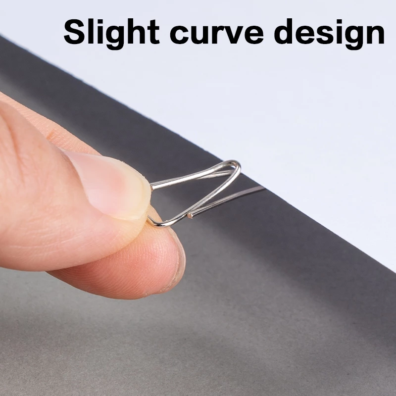 Deli Klip Penjepit Kertas / Paper Clip High Quality Metal 100pcs EZ040 - Gambar 4