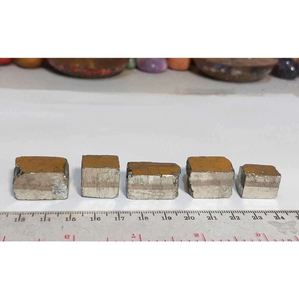 Natural Stone Golden / Gold Pyrite Cube HQ Raw / Rough Package (5 ...