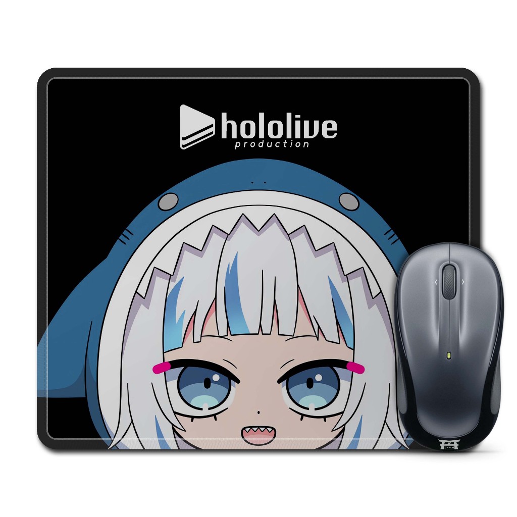 Gawr vtuber anime gaming Mouse pad ALT PLUG - HOLOLIVE Rubber material ...