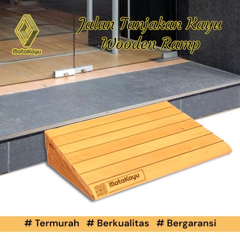 Wooden ramp Wooden motorbike support 45 cm Wooden drum bridge ...