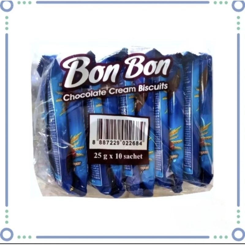 (RENTENG)BON BON UNIBIS contains 10 packs of small bon bon biscuits ...