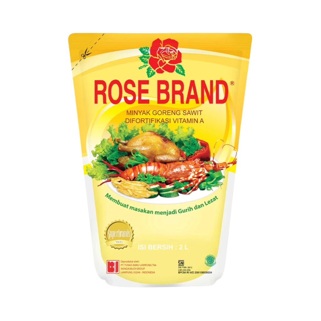 Rose Brand Minyak Goreng Pouch 2L - Gambar 3