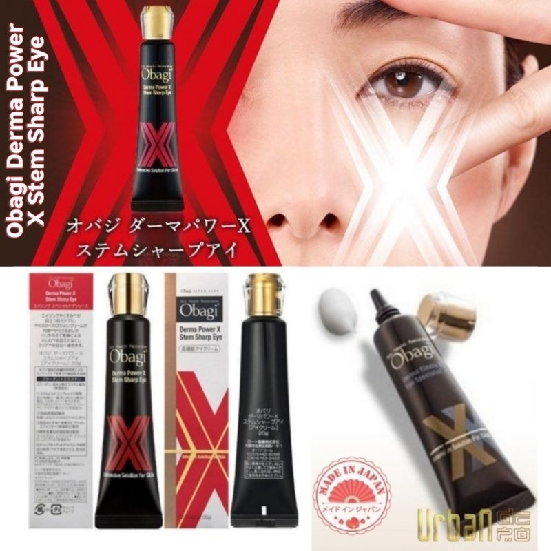 Rohto Obagi Derma Power X Stem Sharp Eye 20g - For sharp and clear eyes ...