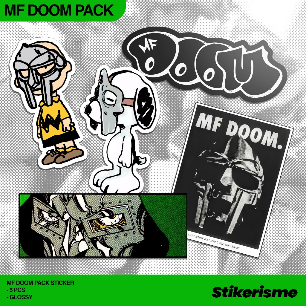 Sticker MF Doom | Shopee Singapore