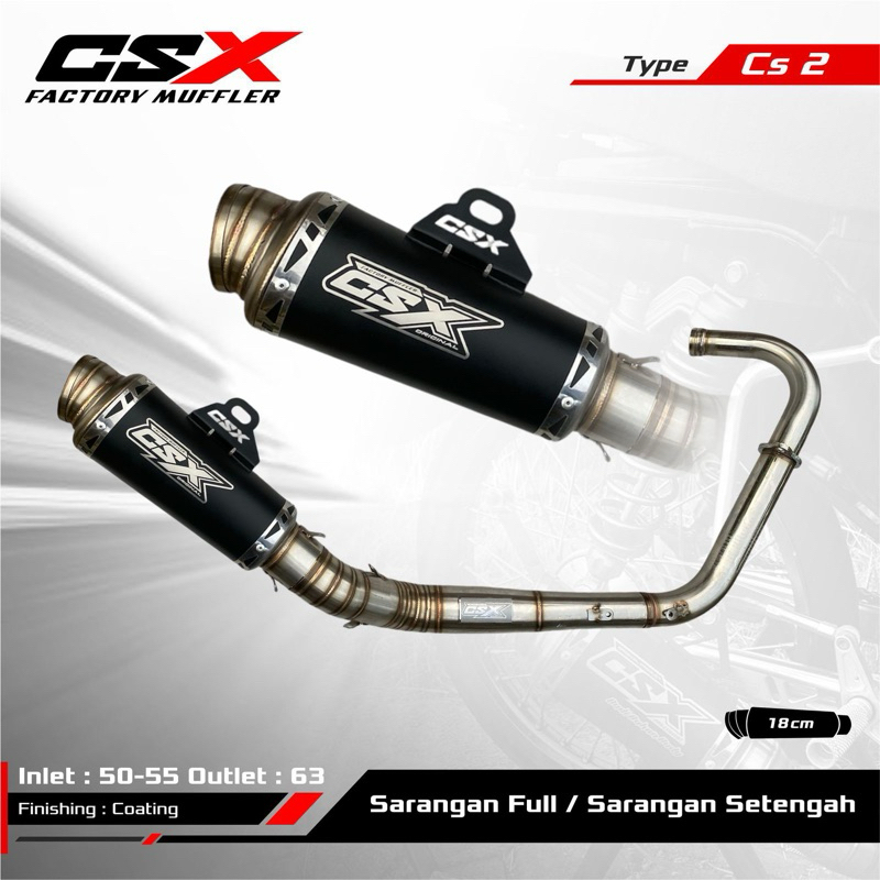 CSX Racing Exhaust - SUREX Undercarriage Exhaust - type Cs 2 - by CSX ...