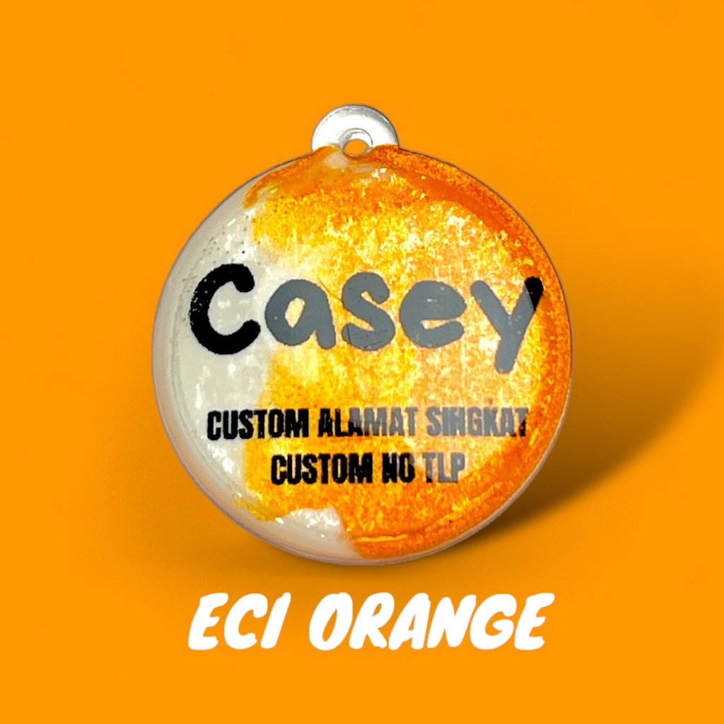 ECI LIONTIN ONLY / KALUNG KUCING / GRATIS CUSTOM NAMA / WATERPROOF - Gambar 3