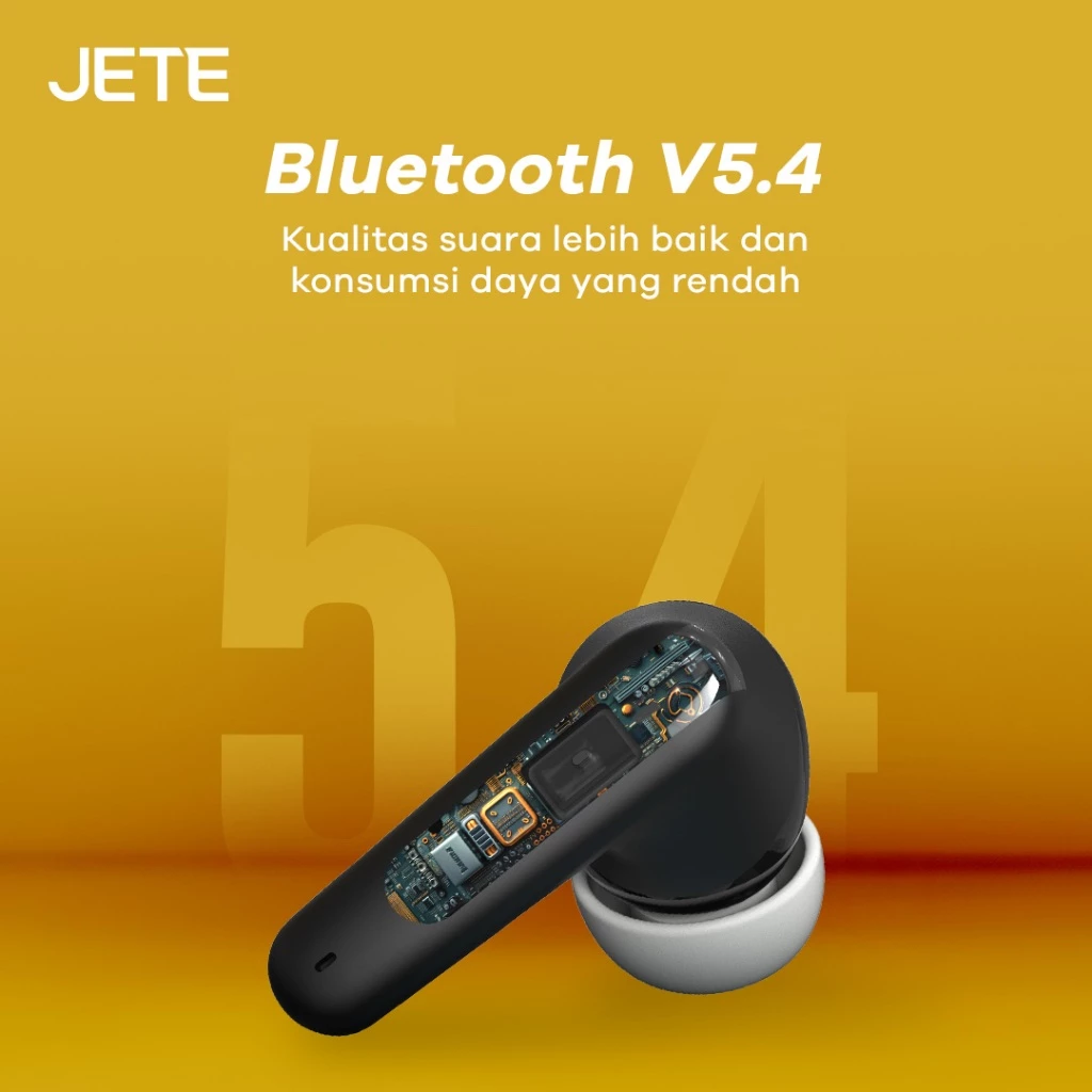 TWS Earphone Bluetooth JETE CE7 BT 5.4 24H Playtime Low Latency 50m/s- Garansi 2 Tahun - Gambar 2