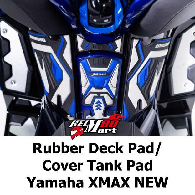 Deck Pad Rubber XMAX NEW Connected - Deckpad NEMO Tankpad Cover Yamaha ...