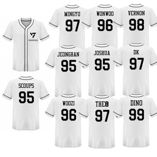 Seventeen Kpop SEVENTEEN: WOOZI JERSEY