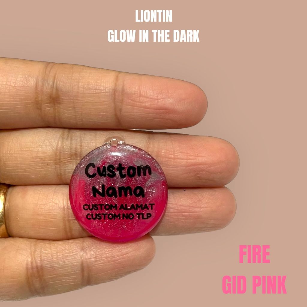 FIRE GLOW IN THE DARK LIONTIN ONLY CUSTOM NAMA/LIONTIN CUSTOM NAMA
