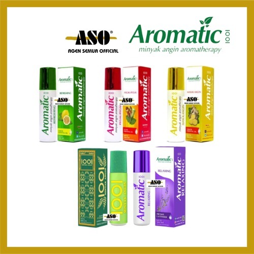 Minyak Angin Aromateraphy 1001 Herbal Alami