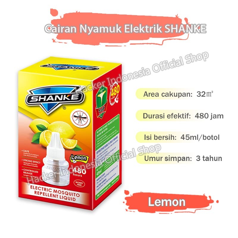 isi ulang obat nyamuk elektrik Original -Lemon 45ML - Gambar 3