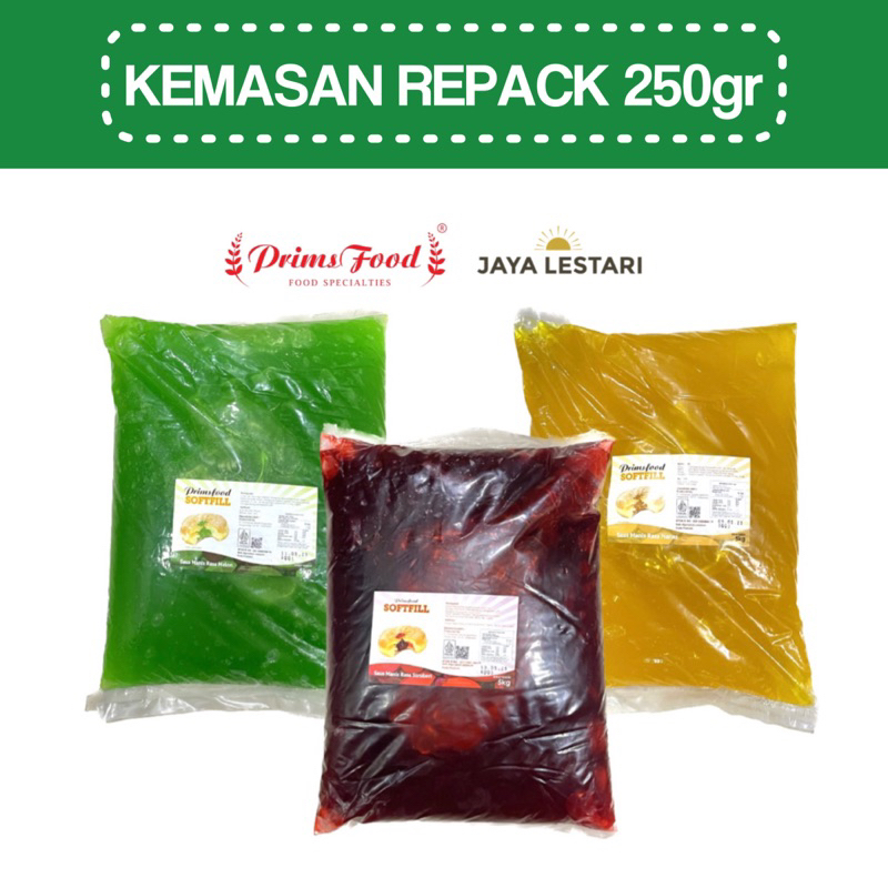 Prims Food Softfill Excellent Fruit Jam (Repack 250g) (4 Flavors ...