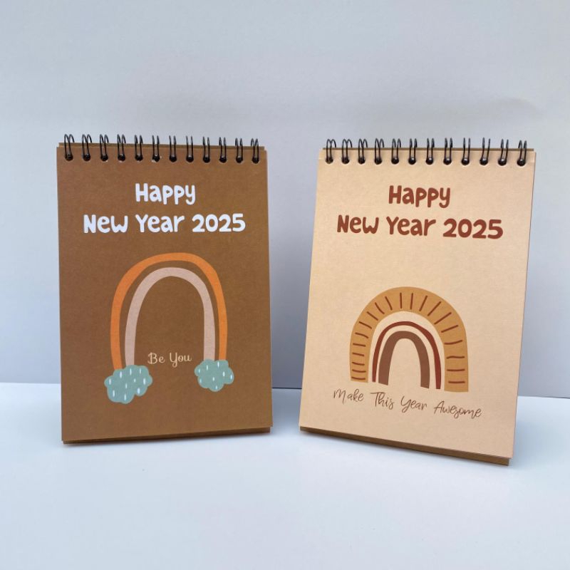 2025 Calendar/AESTHETIC Desk Calendar/ A6 Size Desk Calendar 2025/ A6 ...