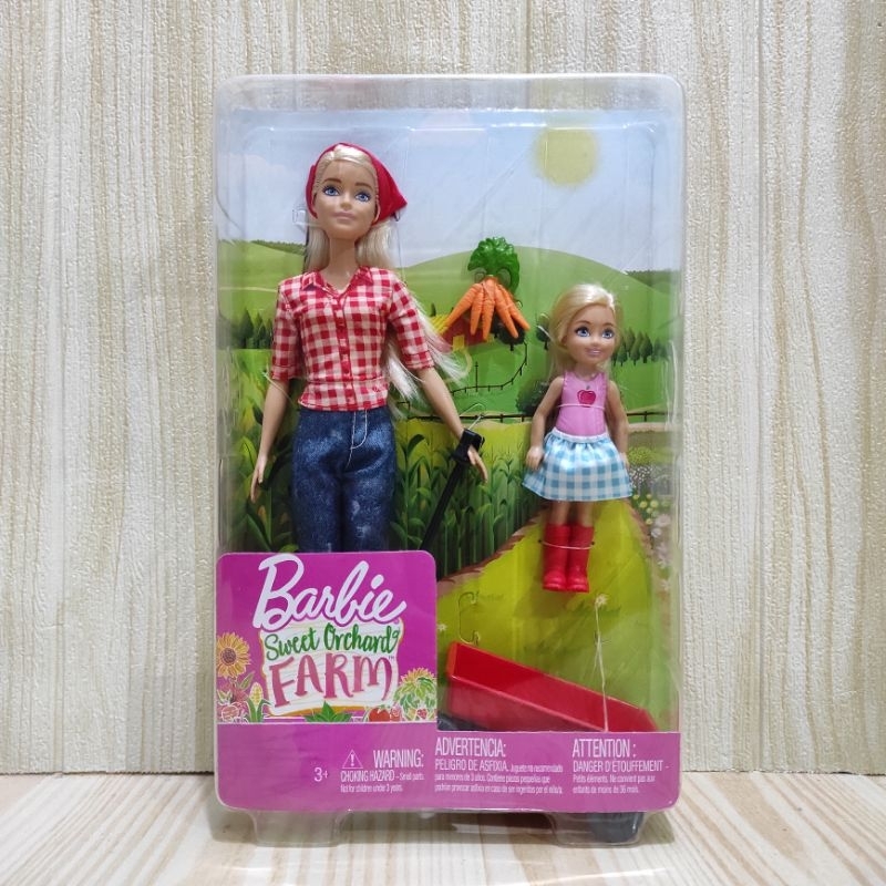 Barbie Sweet Orchard Farm Doll Shopee Singapore