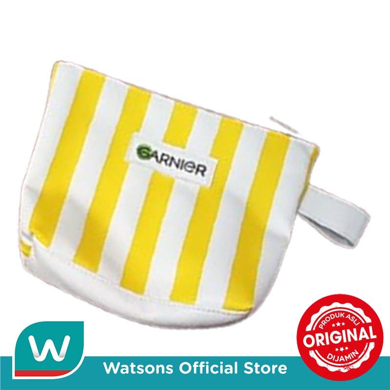 [FREE GIFT] Garnier Stripe Pouch Random Colour - Gambar 4