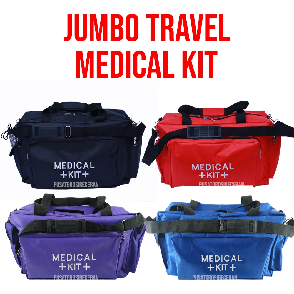 Jumbo Travel Medical Kit Bag P3K Medical Equipment Bag Emergency