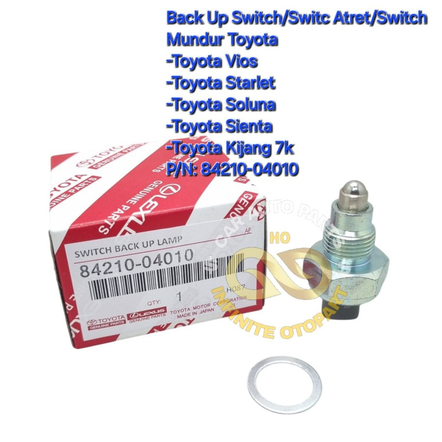 Back UP SWITCH ATTET SWITCH REVERSE TOYOTA VIOS STARLET SOLUNA KIJANG ...