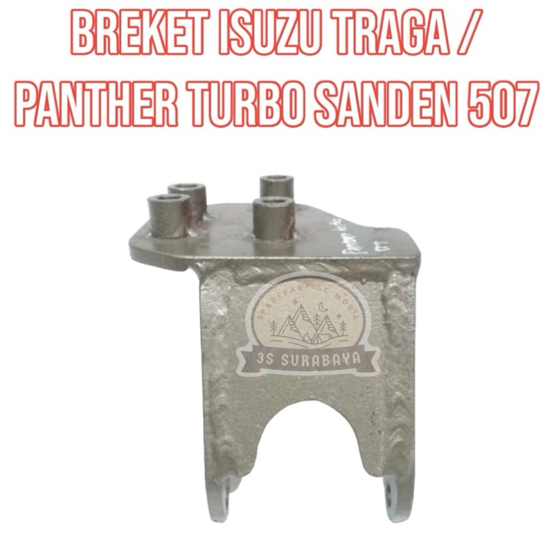 Isuzu Traga Bracket Install Sanden 507 Compressor Bracket Holder ...