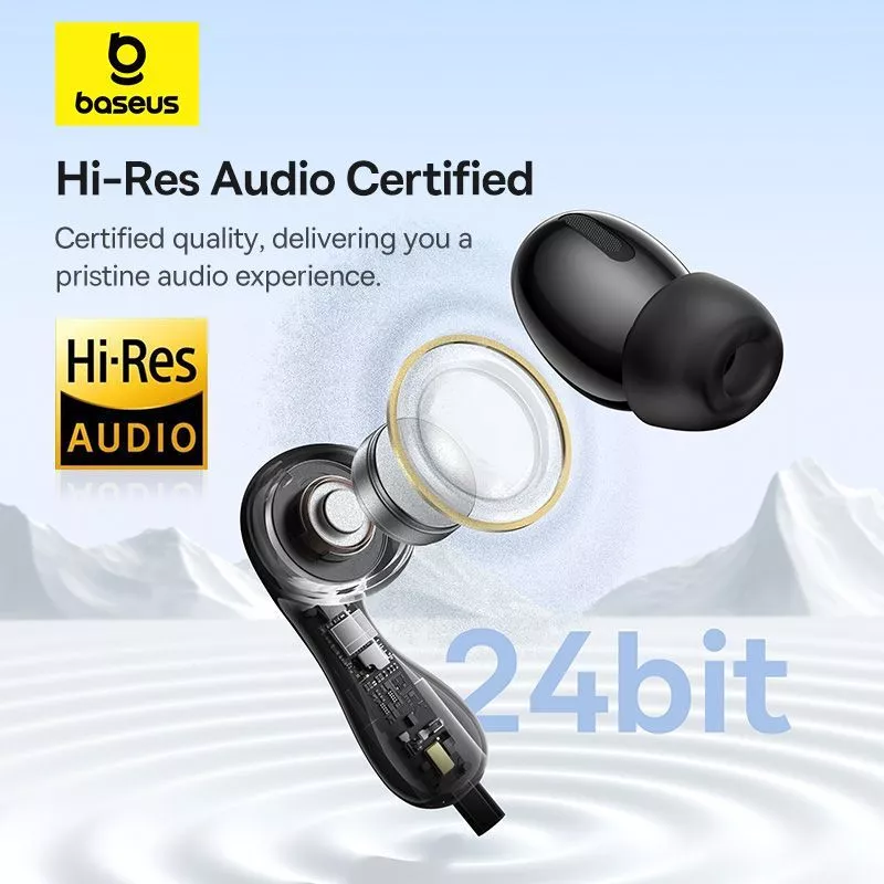 Baseus Encok HZ20/CZ20 Wired Earphone Headset Kabel Audio Jack 3.5mm Bass Hi-Res Sound - Gambar 3