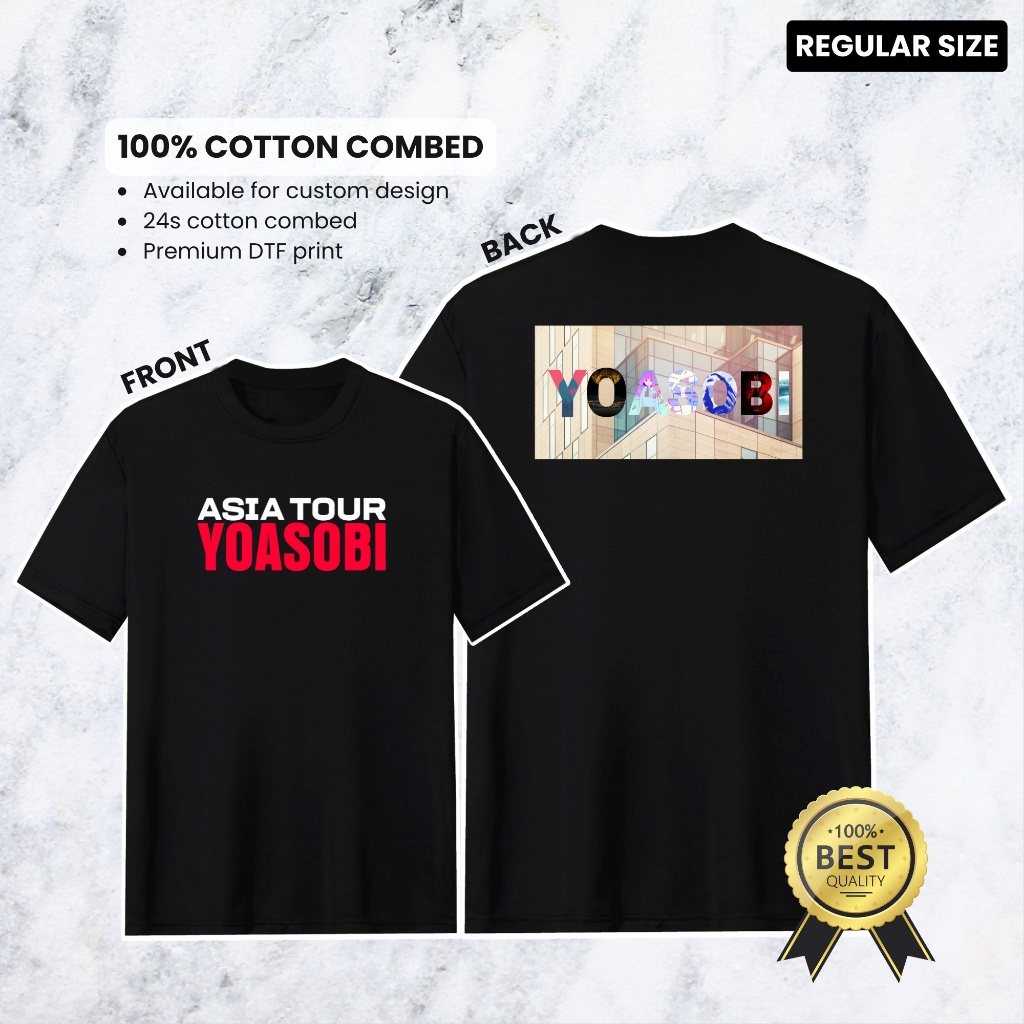 【新品未開封】YOASOBI ASIA TOUR 限定　tシャツ　xl 新品未開封】YOASOBI×vaultroom Tシャツ XL チャコール - メルカリ