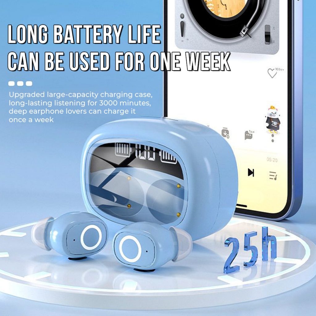 Matei COD TWS S9 Earphone Wireless Portable Mini Earbuds Headset Bluetooth HiFi Stereo LED Display - Gambar 3