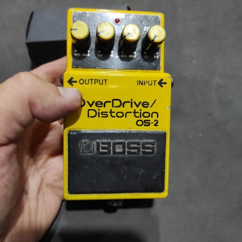 Boss OS 2 Guitar Effects Overdrive Distortion, Not DS 1, OD 3, Metal ...