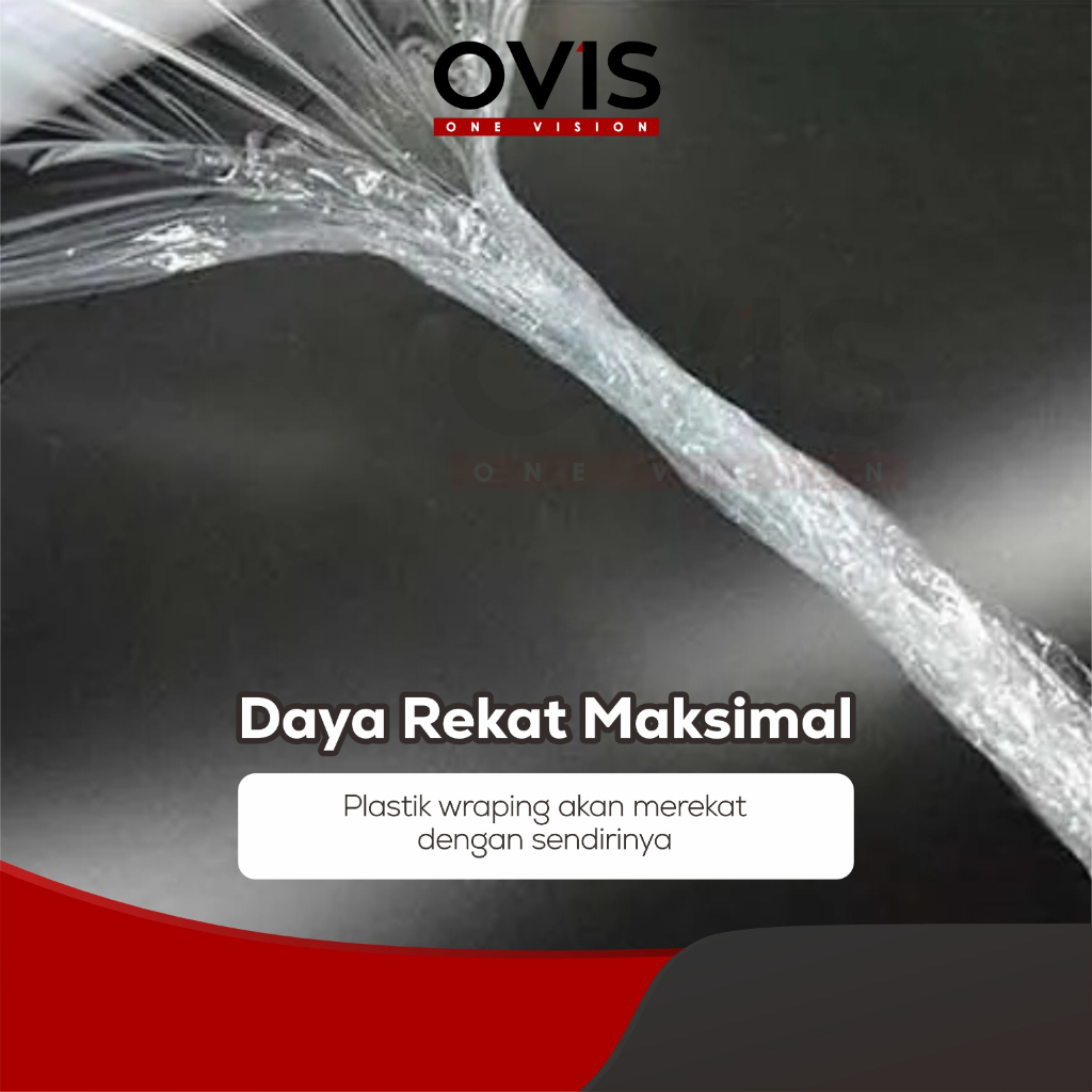 Plastik Wrapping Stretch Film Bening 5 cm x 250 m - Gambar 3