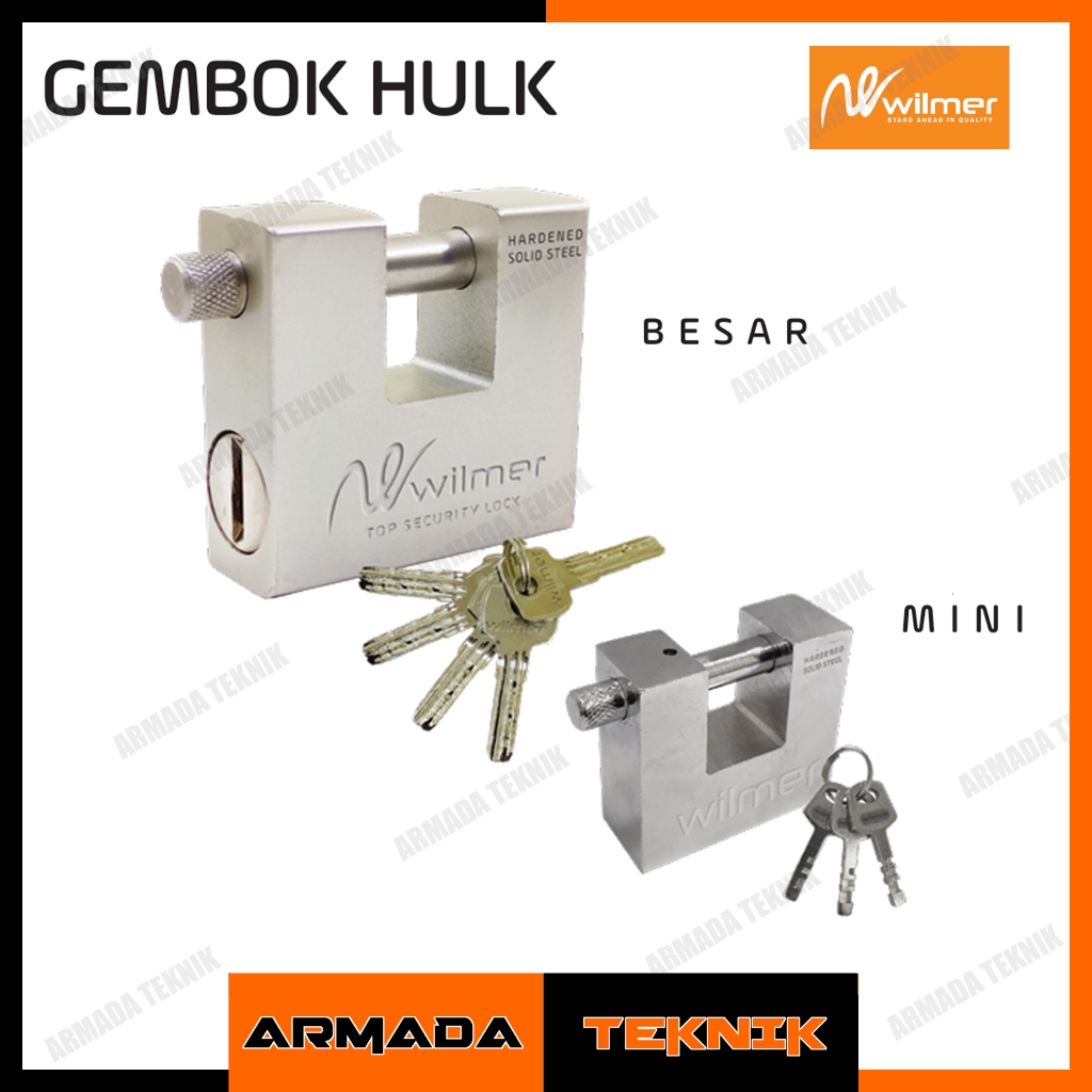 Anti-Theft Jumbo Fence Padlock 5 Keys / Hulk Padlock 50 60 74 84