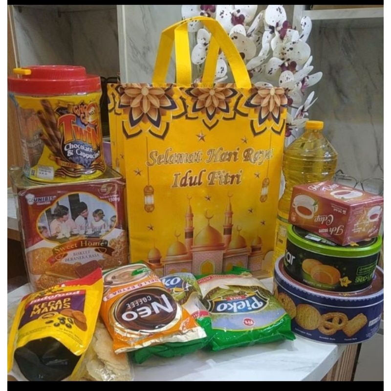 Eid Bag Eid Hampers Bag Jumbo Food Bag Eid Laminated Bag Eid Ul
