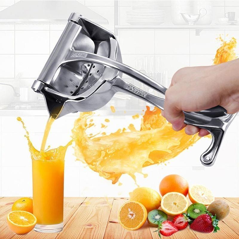 Manual Fruit Squeezer Hand Juicer Aluminum Anti-Rust – Orange & Lemon ...