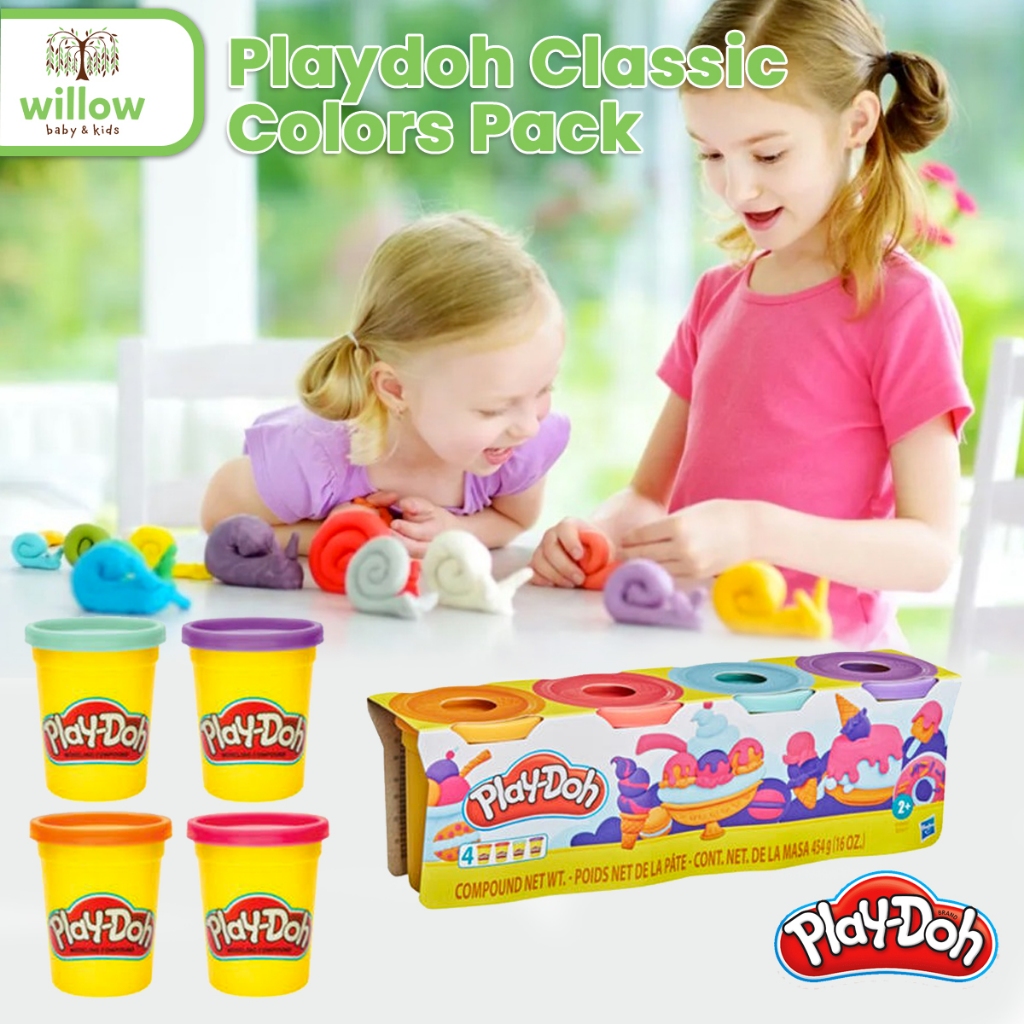 Children's Toys - Playdoh Classic Colors Pack | Shopee Singapore