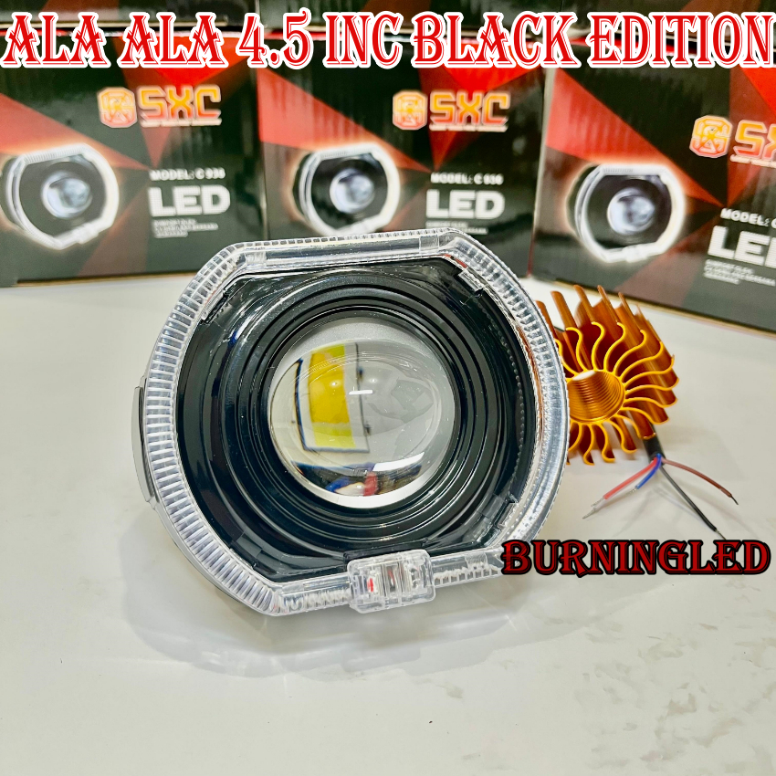 Biled Projector Motor ALA ALA ALA 4.5 inch Black series 30WATT Laser ...