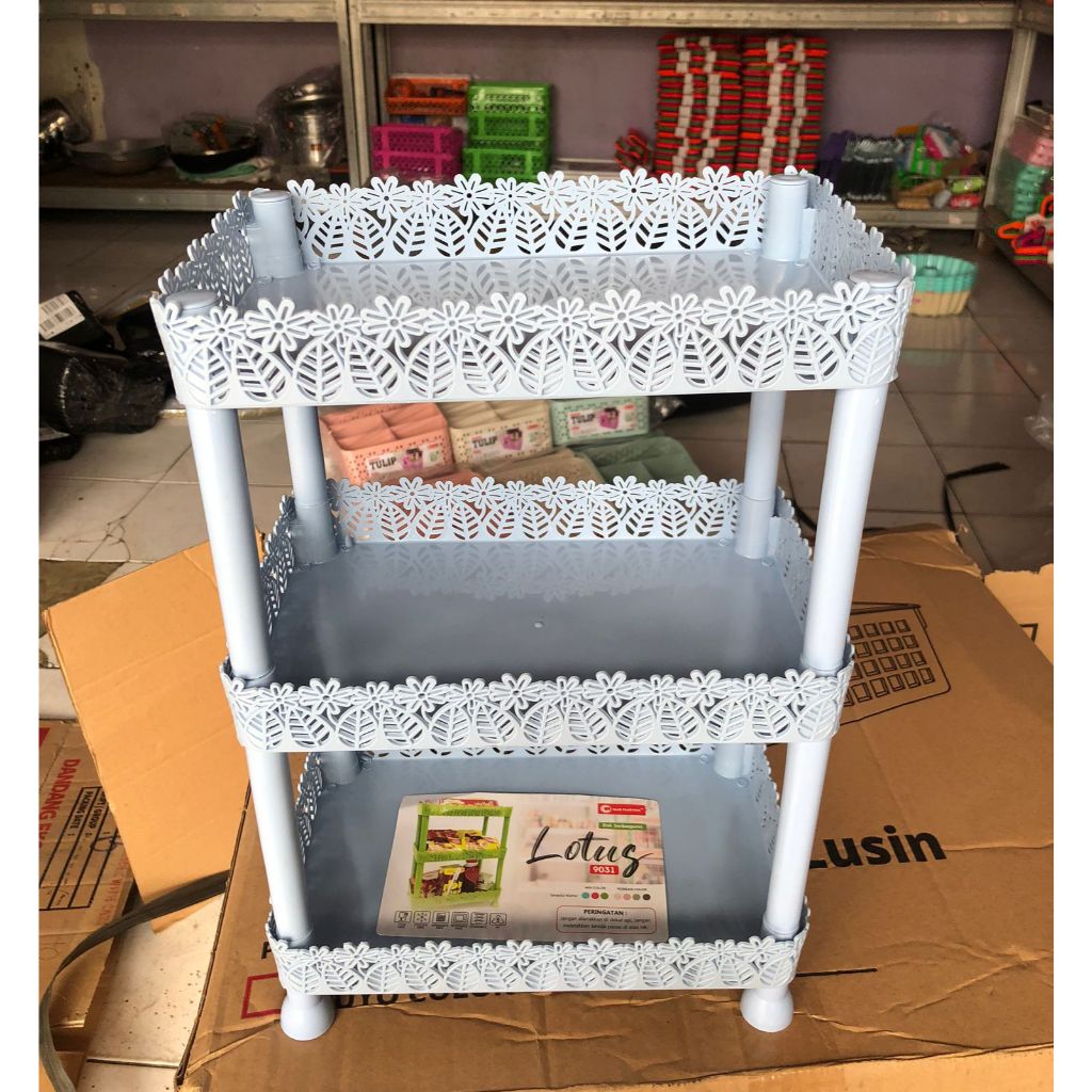 Lotus Clio 9031 rack/plastic multipurpose rack | Shopee Singapore